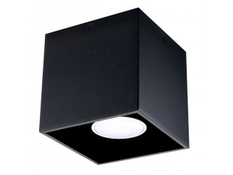 Quad 1 fekete mennyezeti lámpa