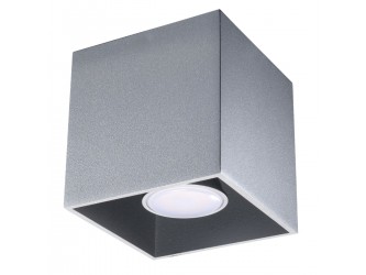 Quad 1 szürke mennyezeti lámpa