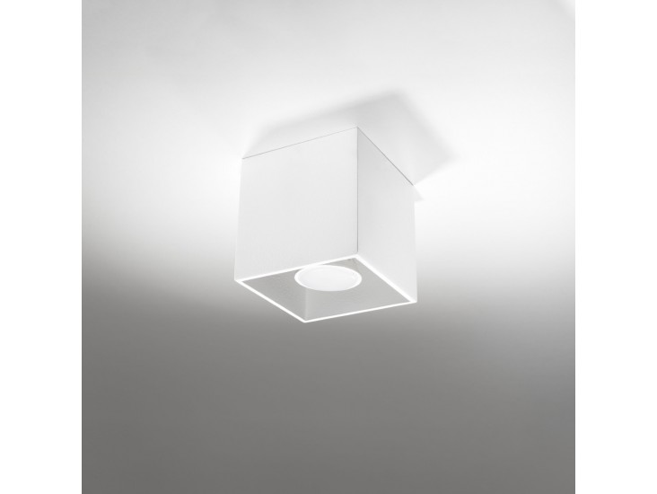 Quad 1 fehér mennyezeti lámpa