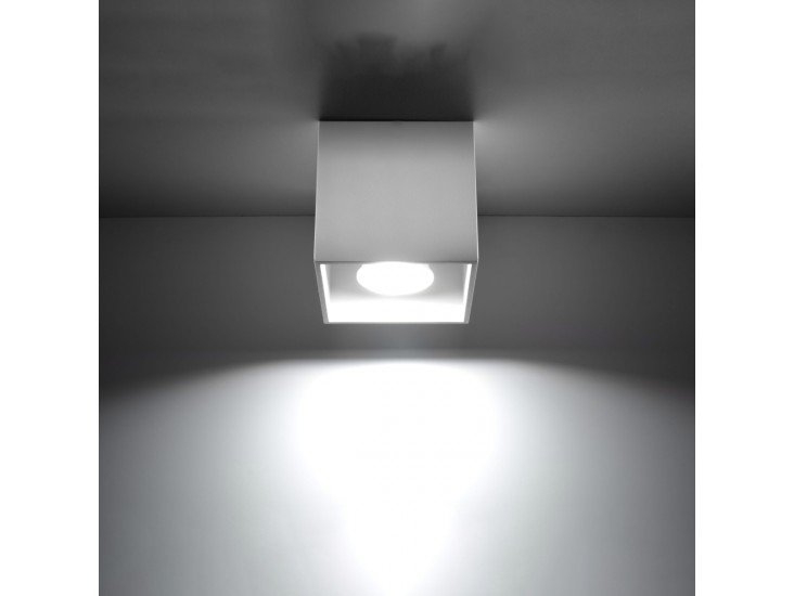 Quad 1 fehér mennyezeti lámpa