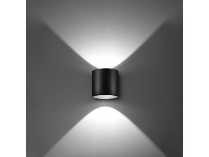 Orbis 1 fekete fali lámpa