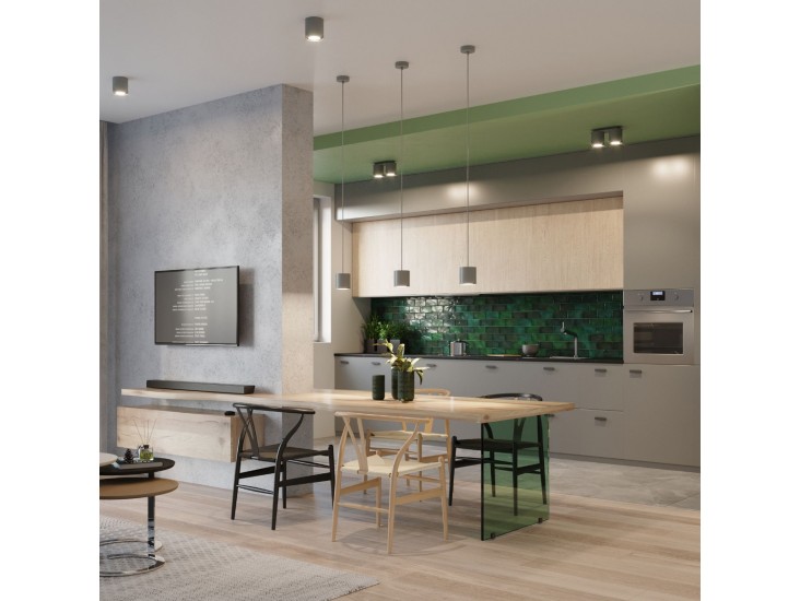 Orbis 1 szürke fali lámpa