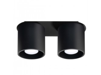 Orbis 2 fekete mennyezeti lámpa