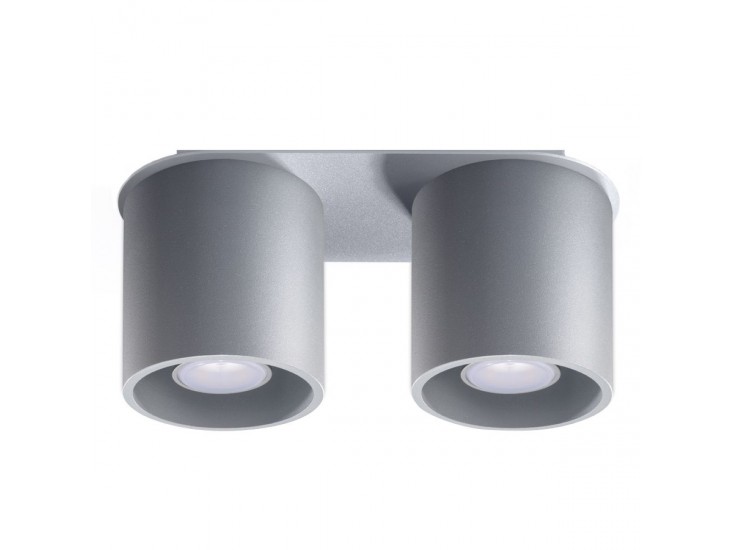 Orbis 2 szürke mennyezeti lámpa