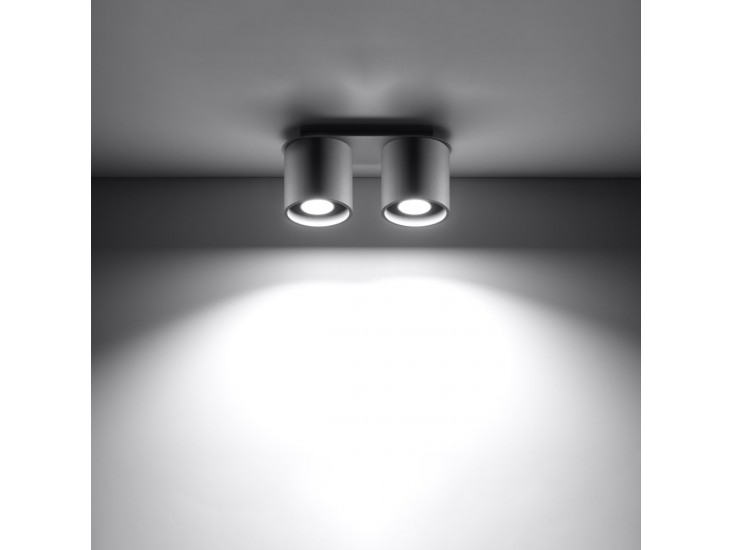 Orbis 2 szürke mennyezeti lámpa