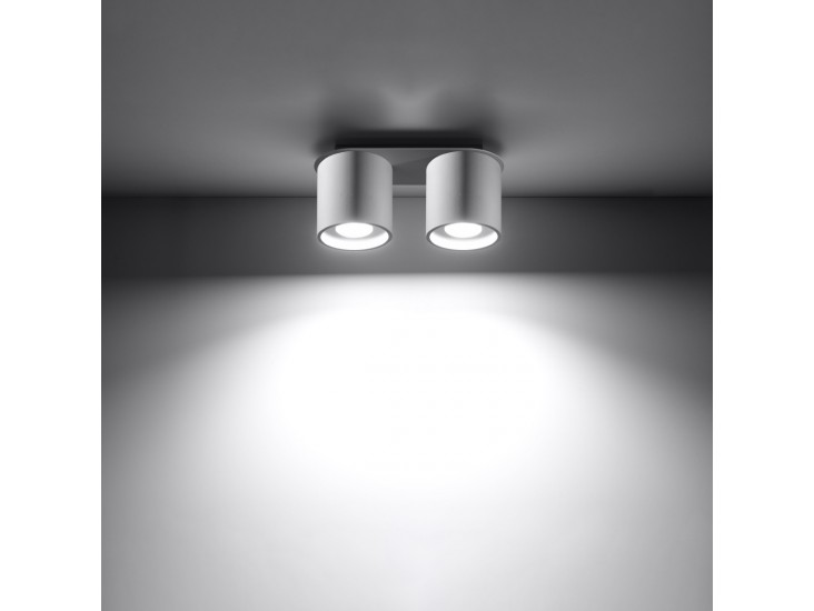 Orbis 2 fehér mennyezeti lámpa