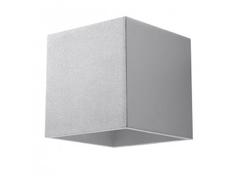 Quad 1 szürke fali lámpa