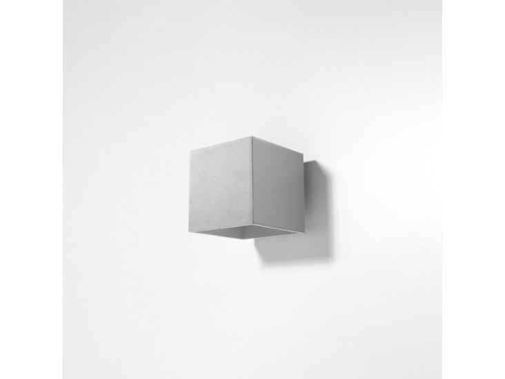 Quad 1 szürke fali lámpa