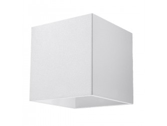 Quad 1 fehér fali lámpa