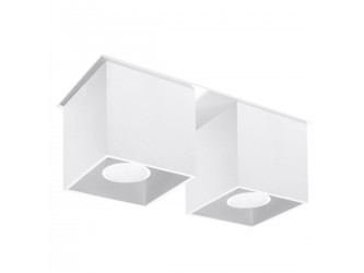 Quad 2 fehér mennyezeti lámpa