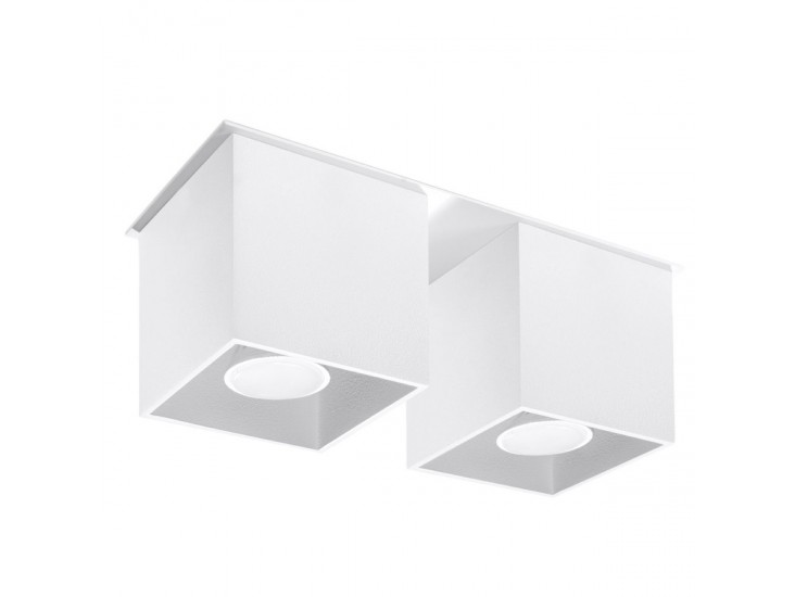 Quad 2 fehér mennyezeti lámpa
