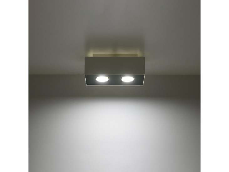 Mono 2 fehér mennyezeti lámpa