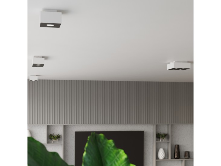 Mono 3 fehér mennyezeti lámpa