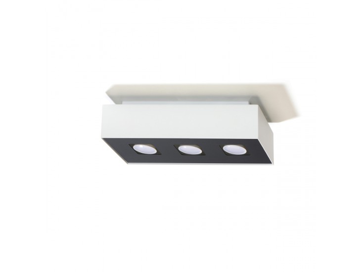 Mono 3 fehér mennyezeti lámpa