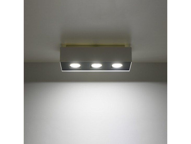 Mono 3 fehér mennyezeti lámpa