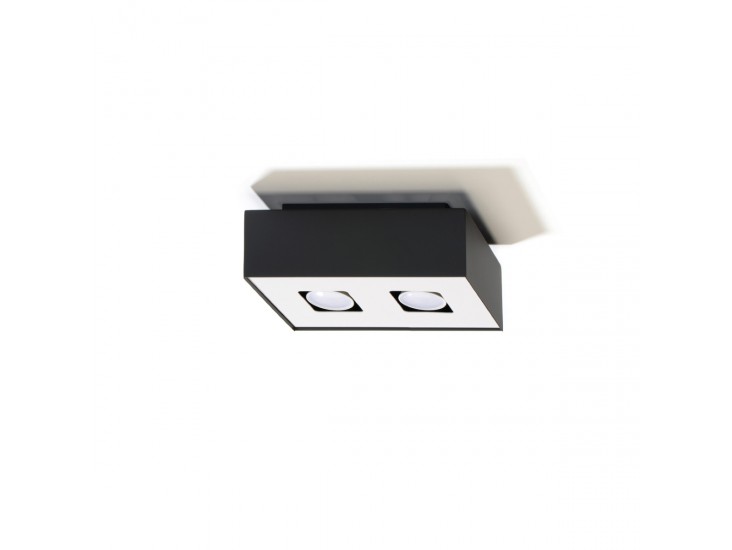 Mono 2 fekete mennyezeti lámpa