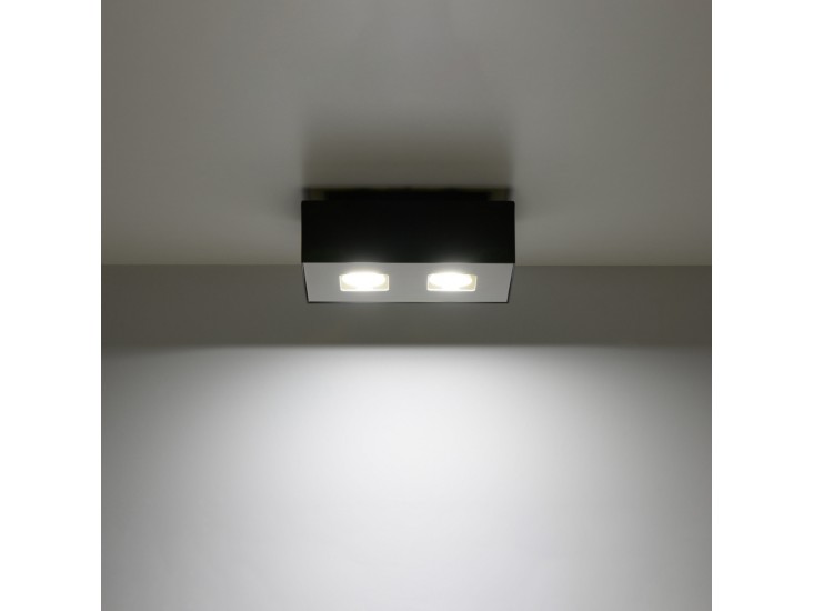 Mono 2 fekete mennyezeti lámpa