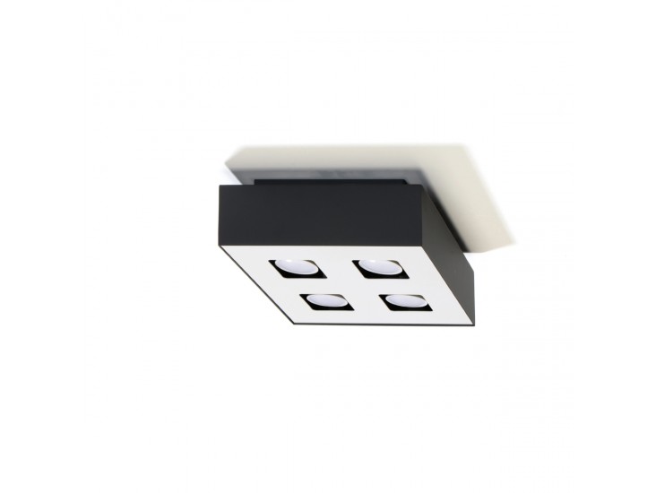 Mono 4 fekete mennyezeti lámpa