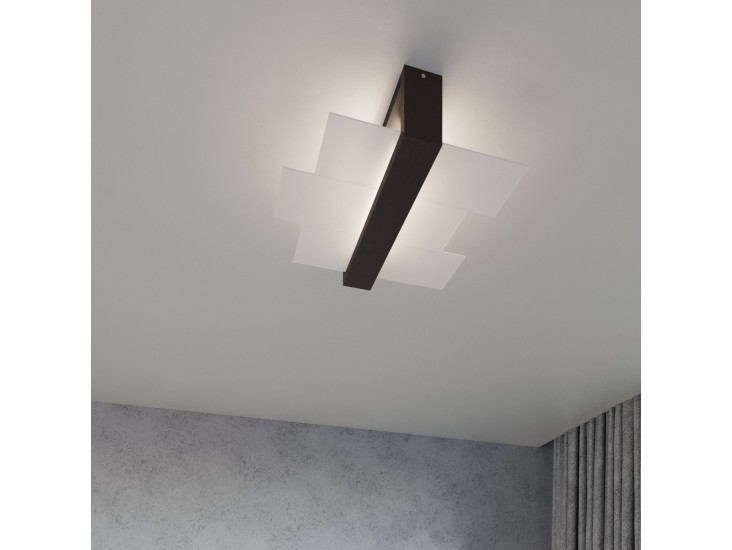 Feniks 1 wenge fali lámpa