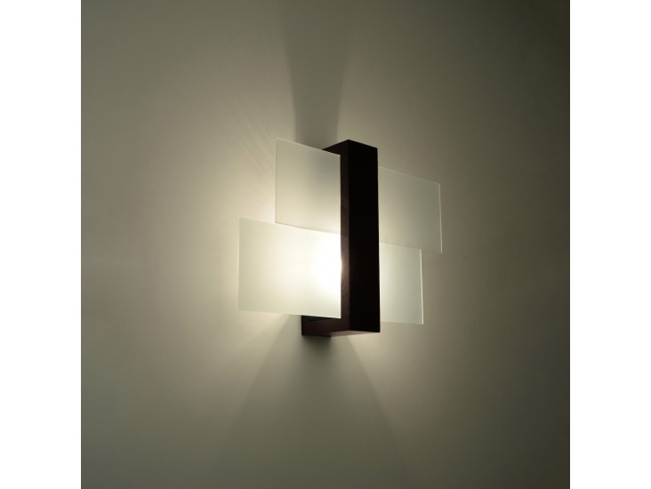 Feniks 1 wenge fali lámpa