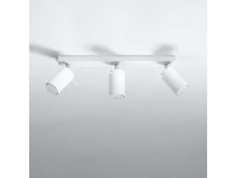 Ring 3 fehér mennyezeti lámpa