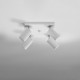 Ring 4 fehér mennyezeti lámpa