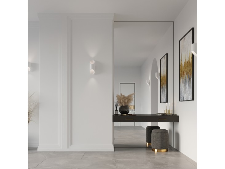 Penne 20 fehér fali lámpa