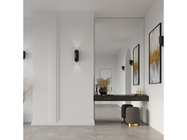 Penne 20 fekete fali lámpa