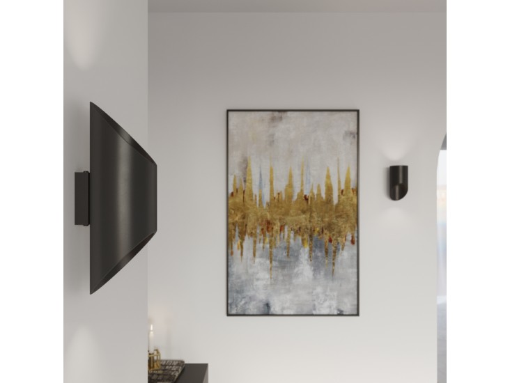 Penne 20 fekete fali lámpa