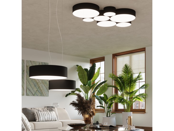 Arena 45 fekete függőlámpa