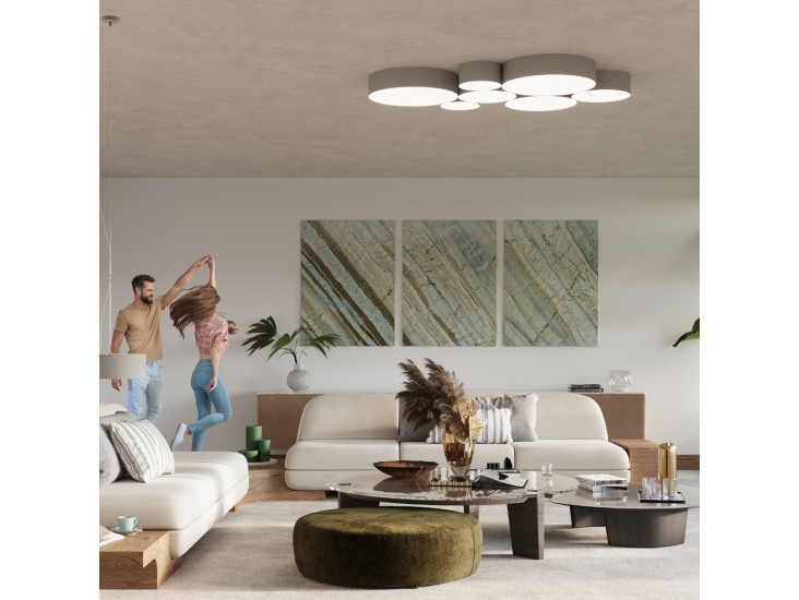 Arena 45 szürke mennyezeti lámpa