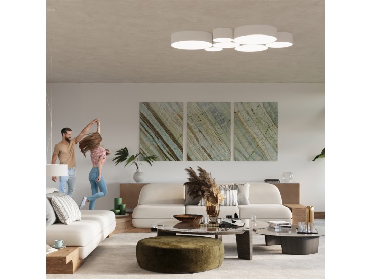 Arena fehér mennyezeti lámpa