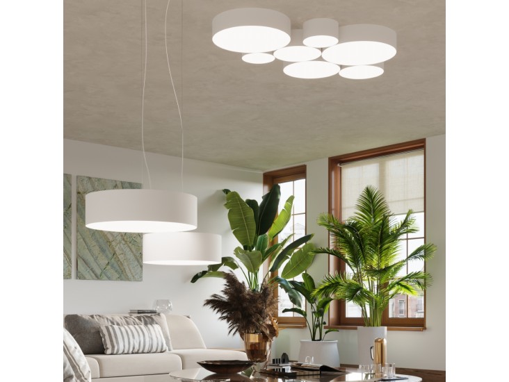 Arena fehér mennyezeti lámpa