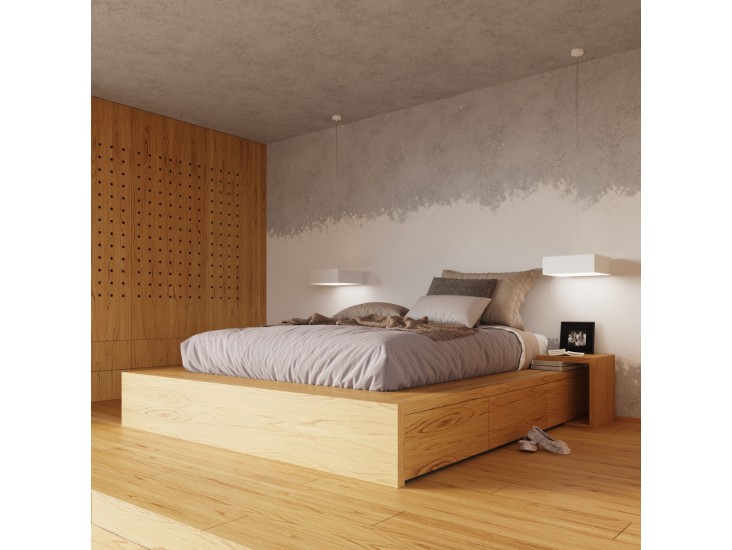 Horus 35 fehér mennyezeti lámpa