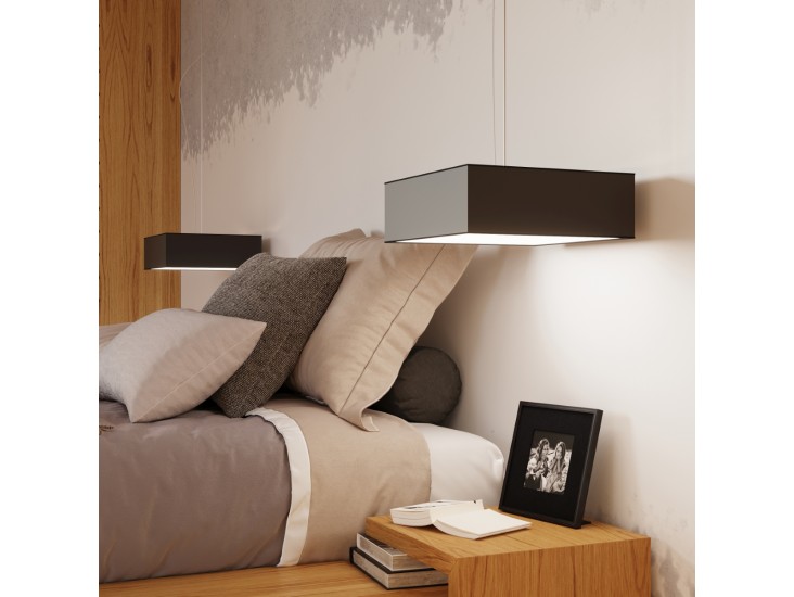 Horus 45 fekete mennyezeti lámpa