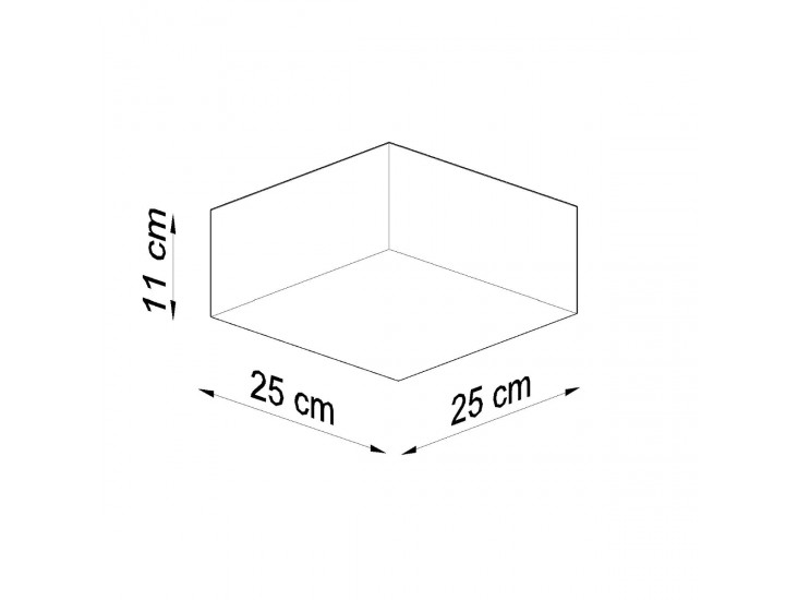 Horus fehér mennyezeti lámpa