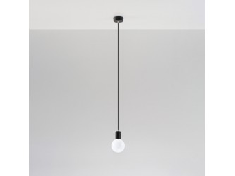 Edison fekete függő lámpa