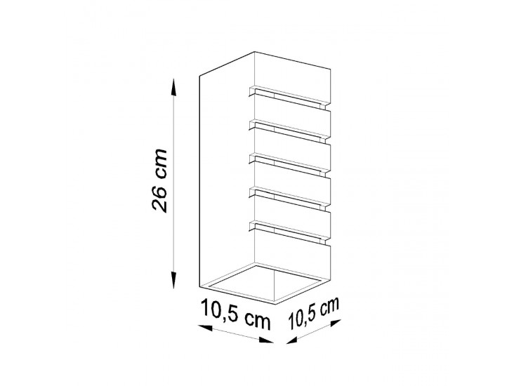 Samir kerámia fali lámpa