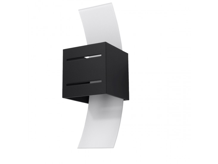 Loreto fekete fali lámpa