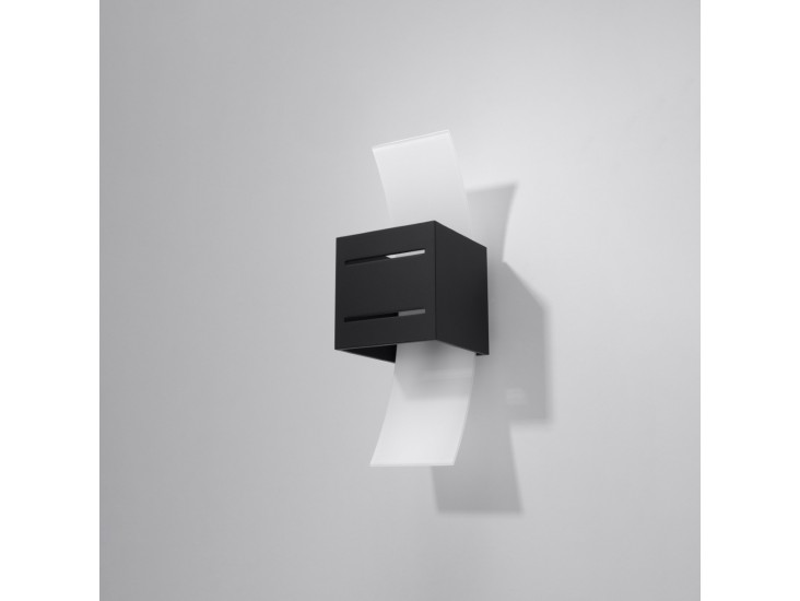 Loreto fekete fali lámpa