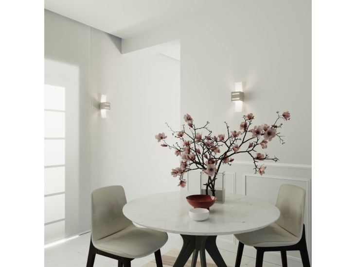 Loreto szürke fali lámpa