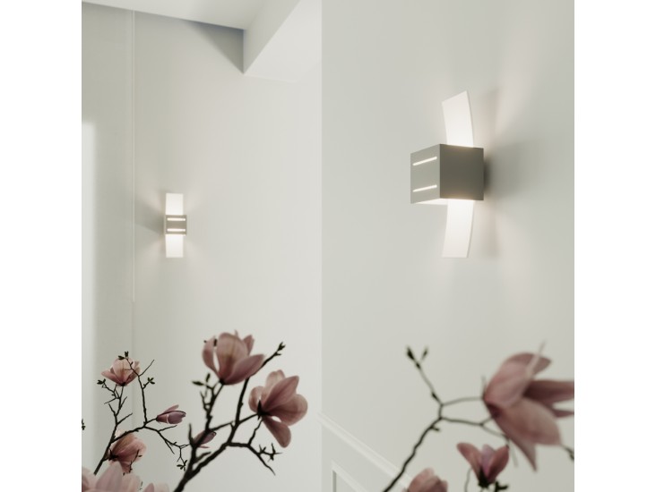 Loreto szürke fali lámpa