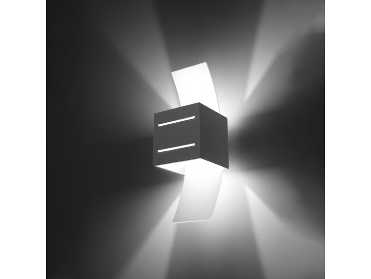 Loreto szürke fali lámpa