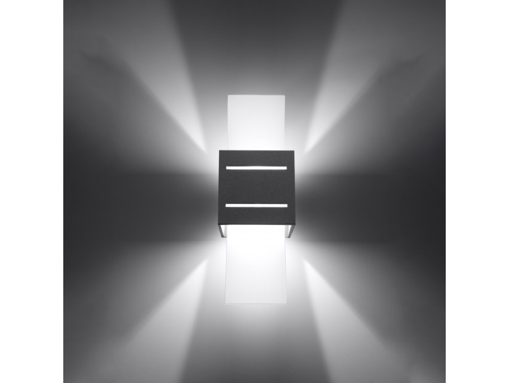 Loreto szürke fali lámpa