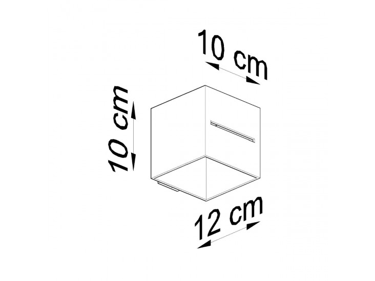 Lobo fekete fali lámpa