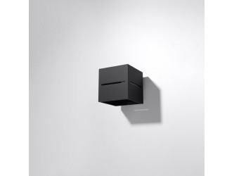 Lobo fekete fali lámpa