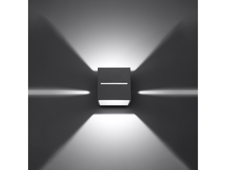 Lobo szürke fali lámpa