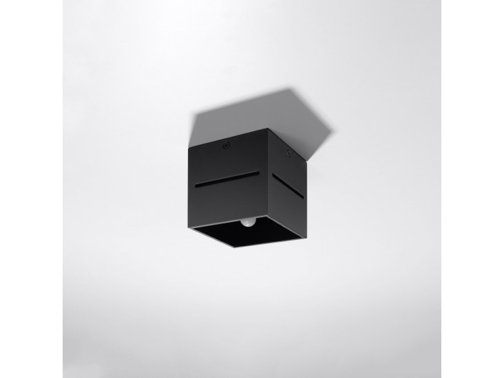 Lobo fekete mennyezeti lámpa