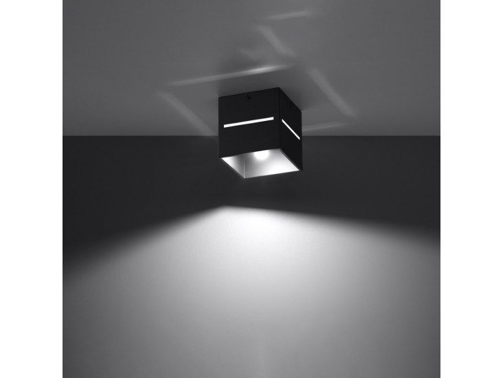 Lobo fekete mennyezeti lámpa