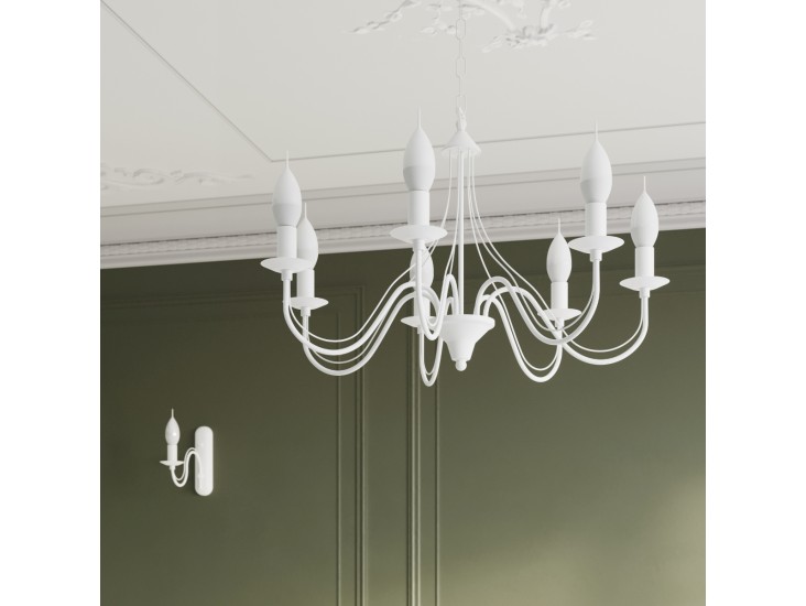 Minerwa fehér fali lámpa